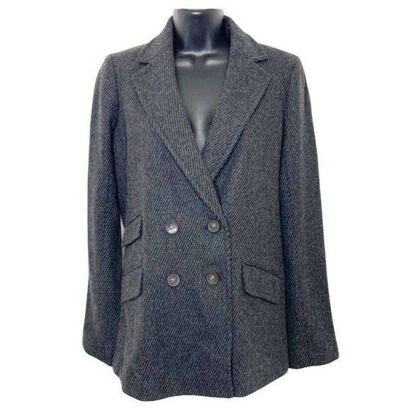 J. Crew Collection Wool Grey Blazer Women’s Size 4 - Picture 1 of 8